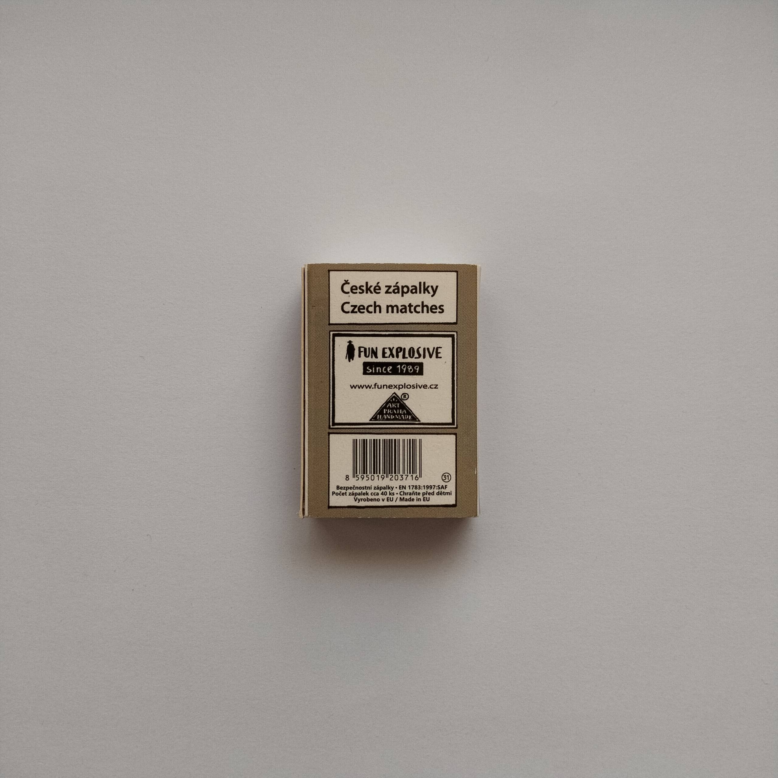 Ceska Zapalky Fun Explosive