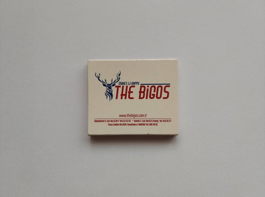 Address and contact details of The Bigos restaurant