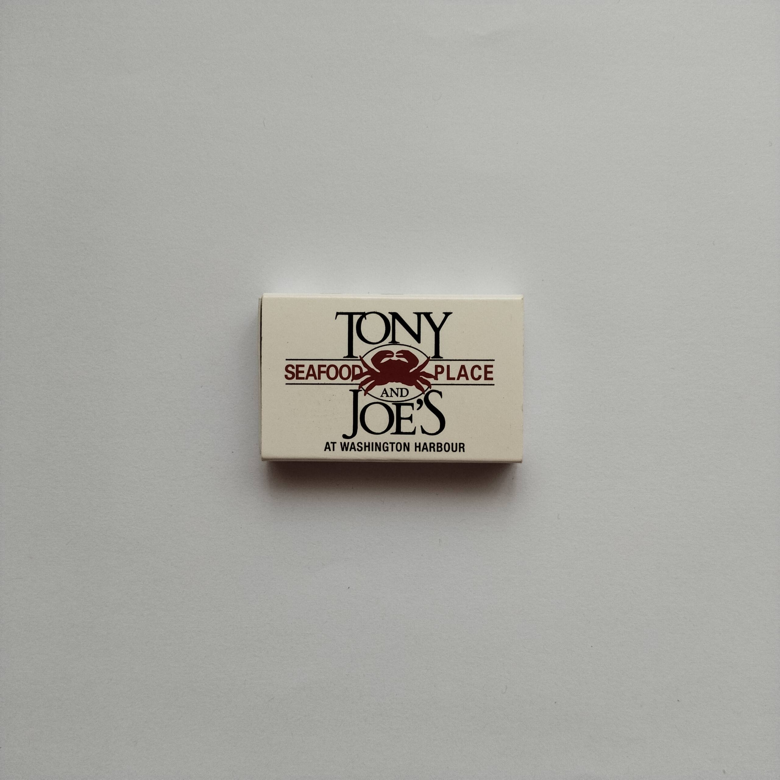 Tony Seafood Joes Washington Harbour