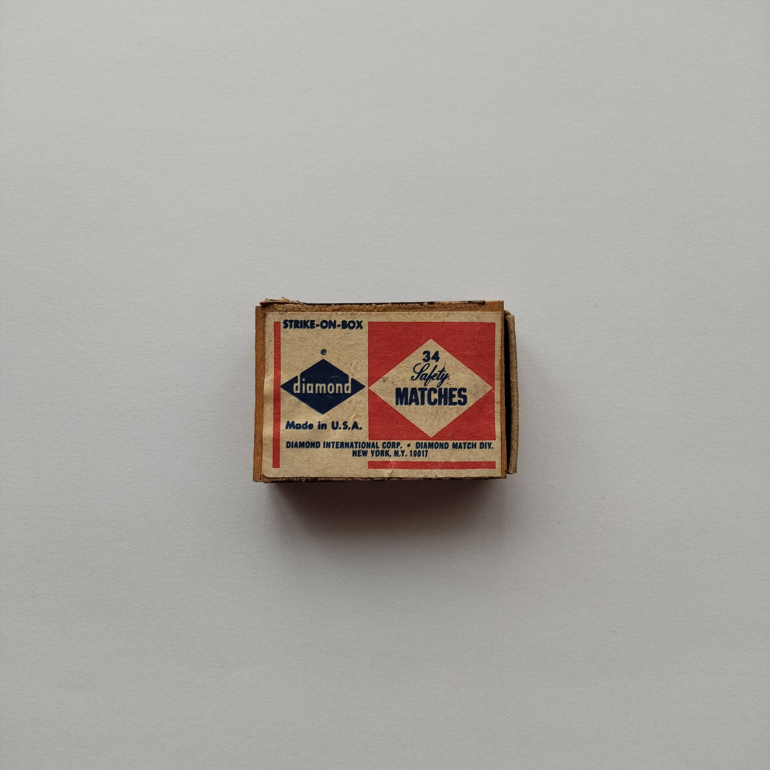 Diamond Safety Matches Made In Usa
