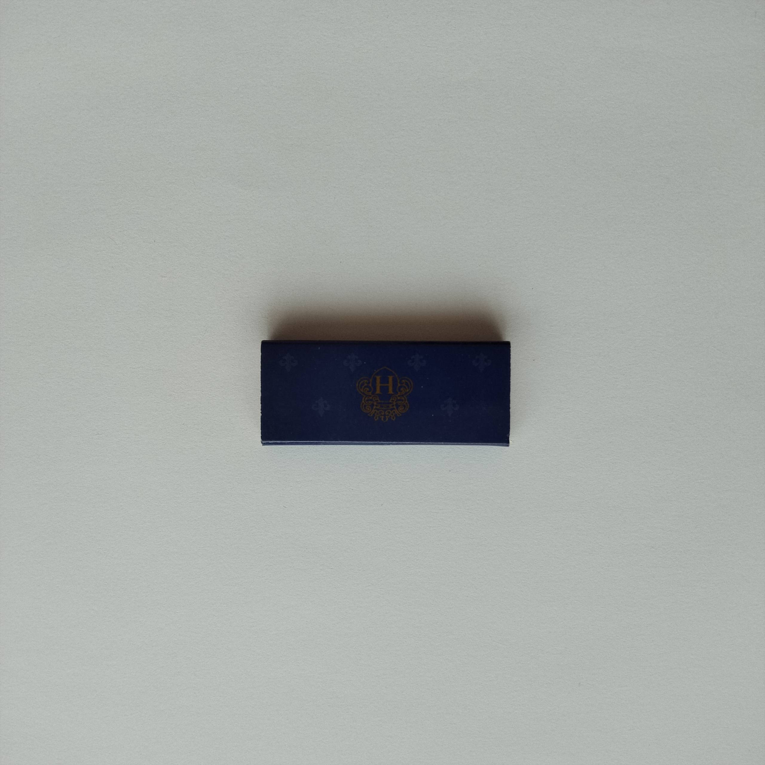 Blue Heraldic H Logo