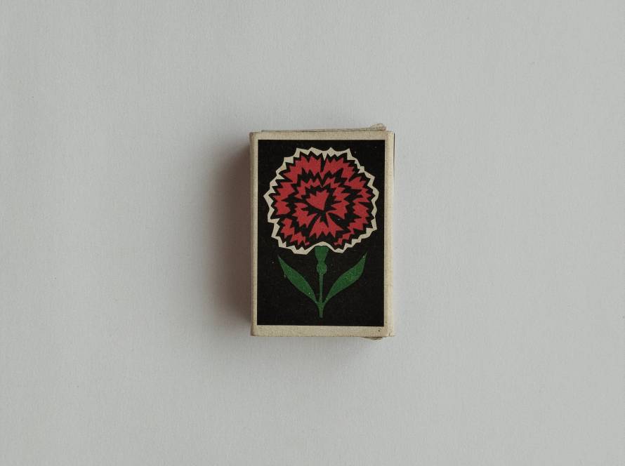 Matchbox from Ukrainian Match Factory (Березне) with Cyrillic text and manufacturer details; includes contact info and barcode, representing regional industrial production.