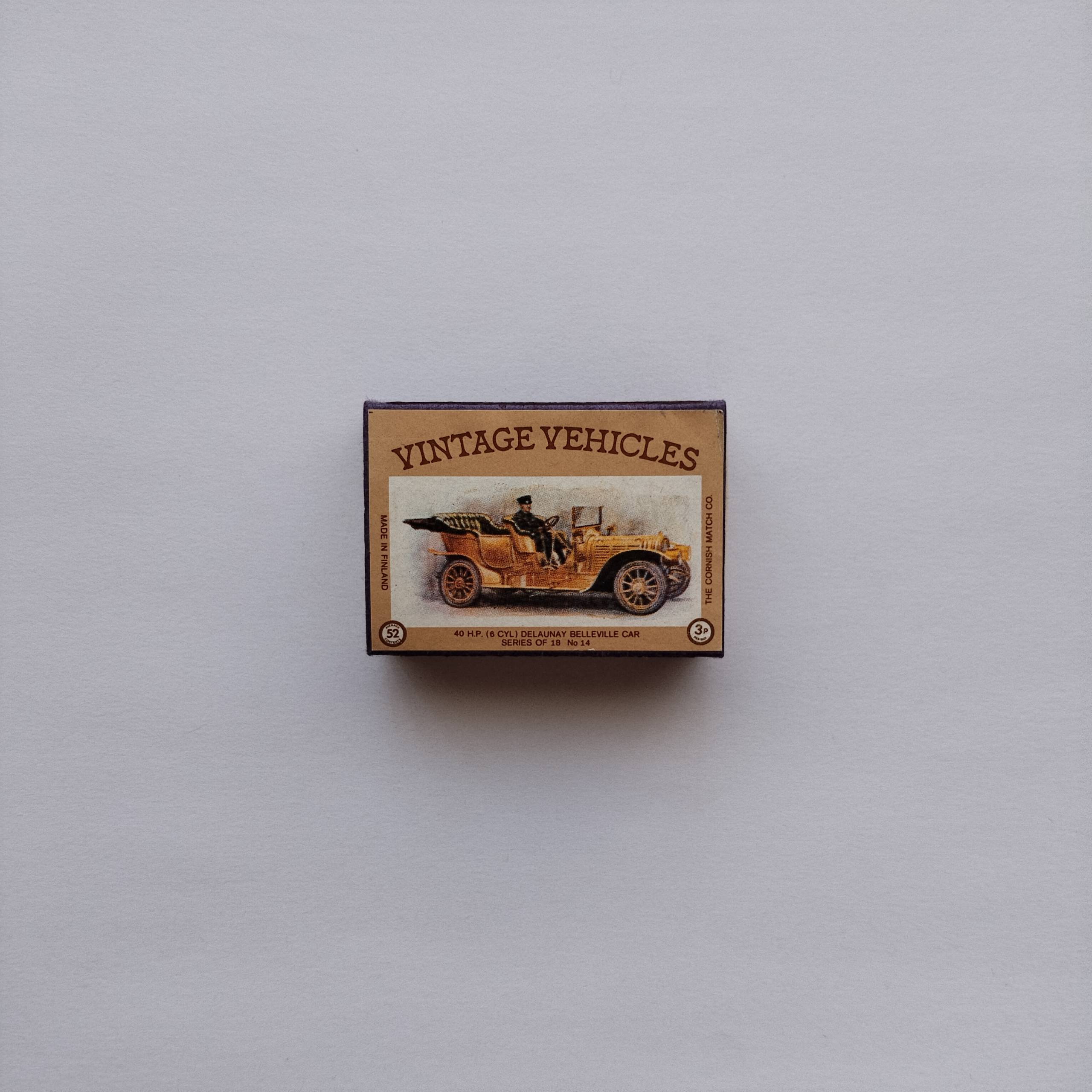 Vintage Vehicles Delaunay Belleville