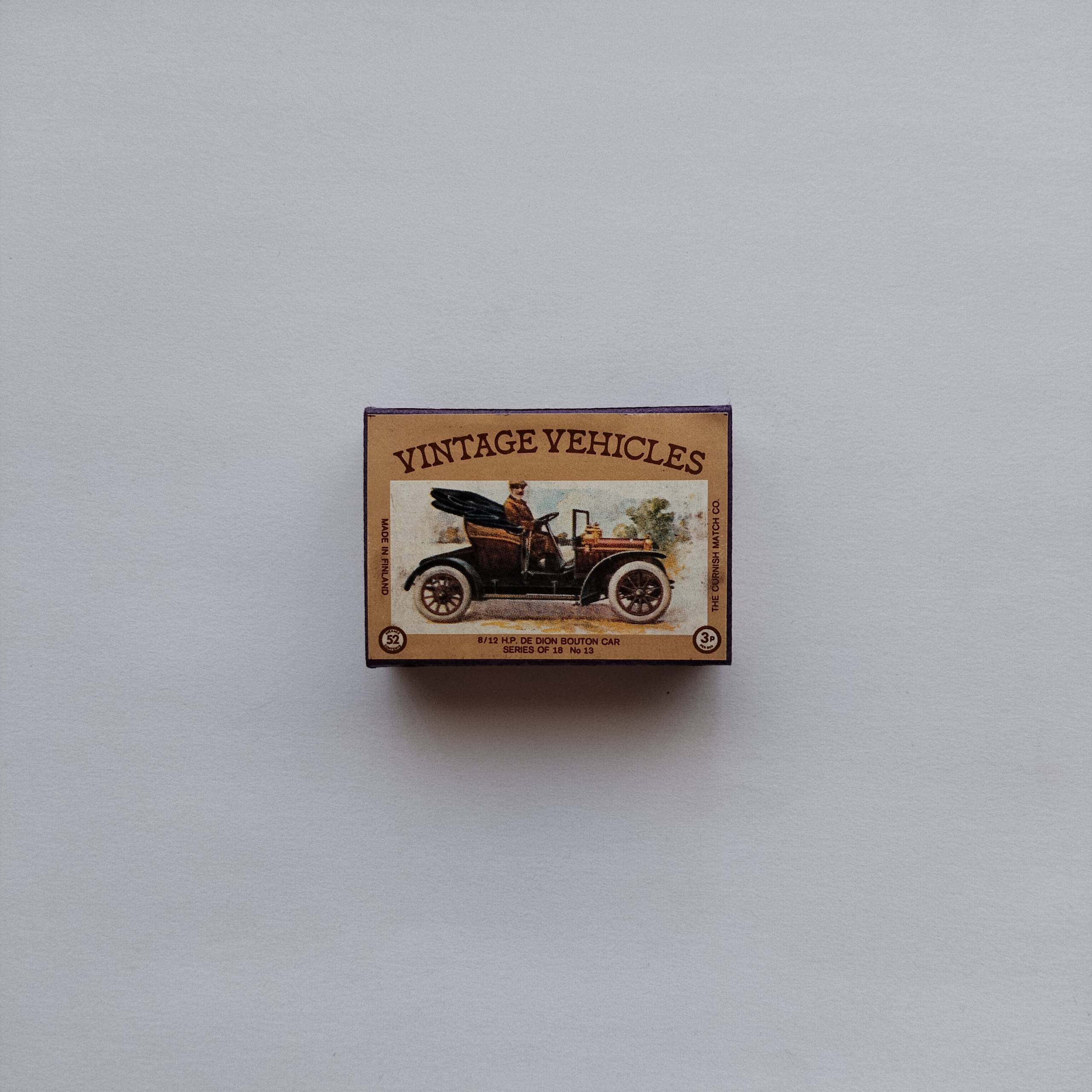 Vintage Vehicles De Dion Bouton