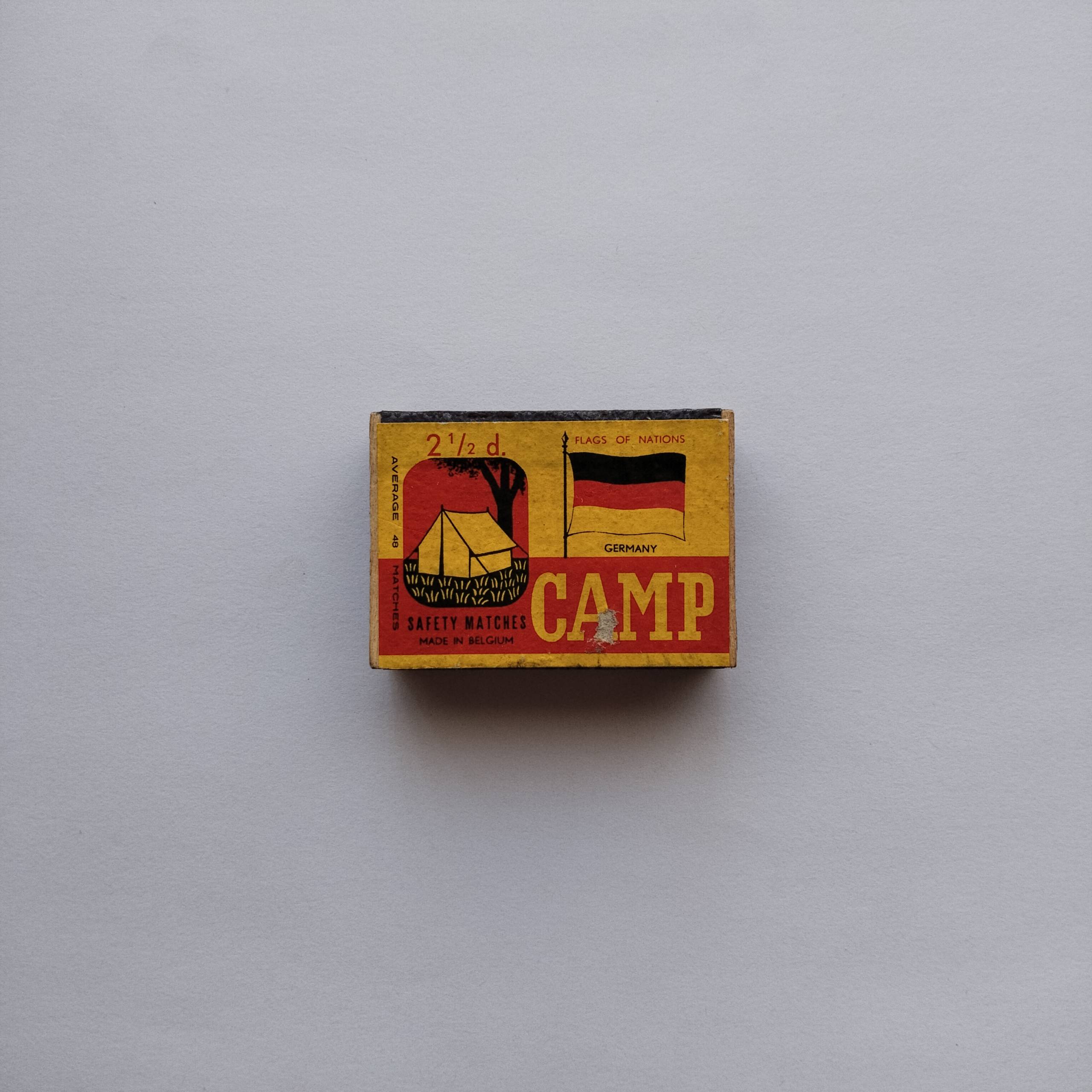 Camp Matchbox Germany Flag