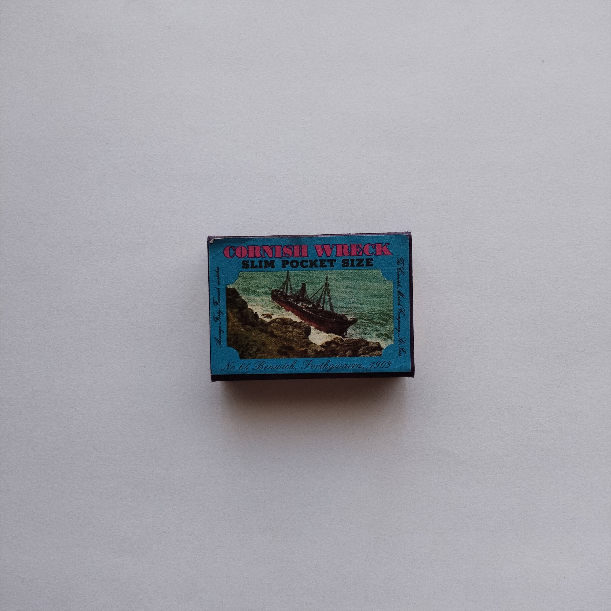 Cornish Wreck Benwick Porthgwarra 1903