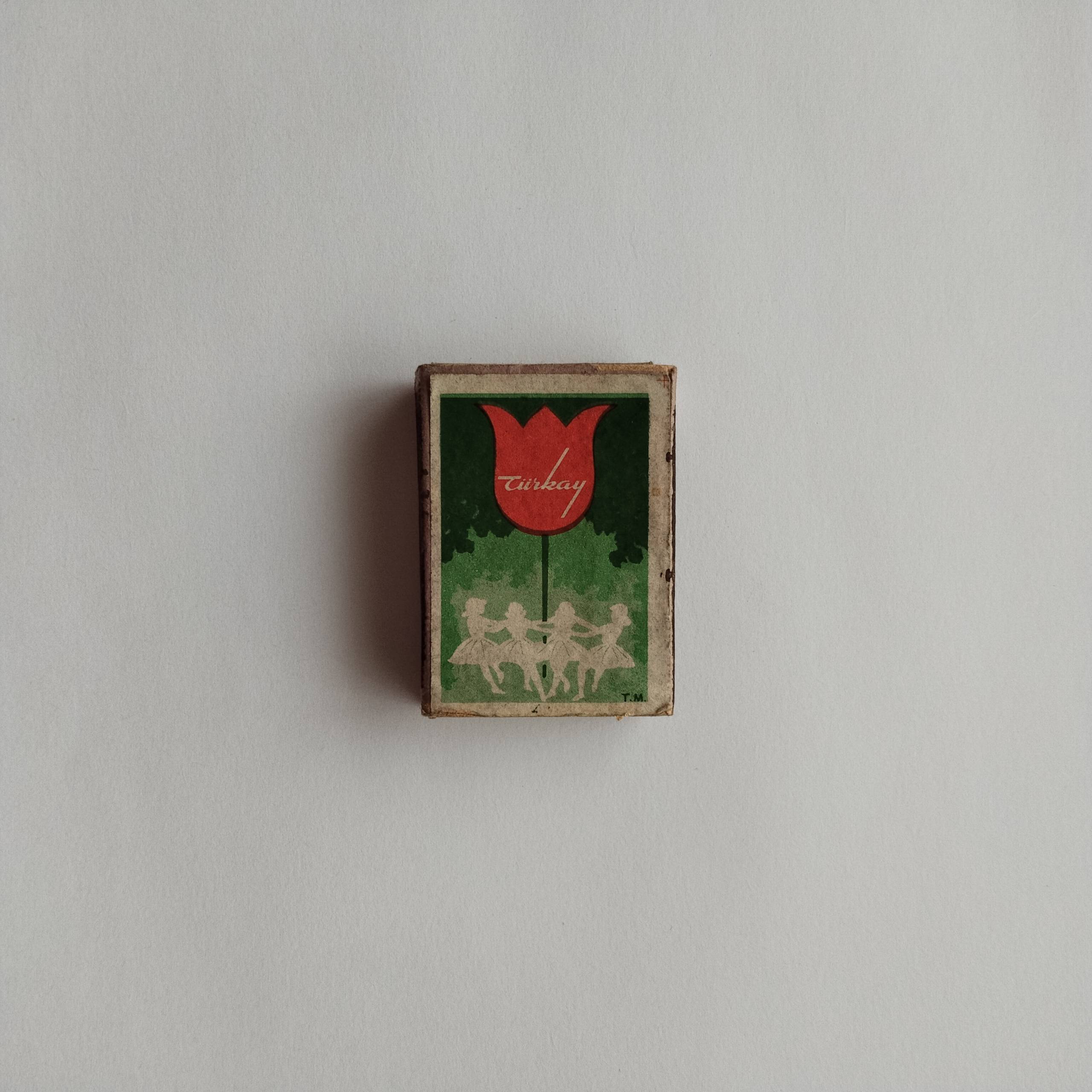 Türkay Tulip Folk Art llustration