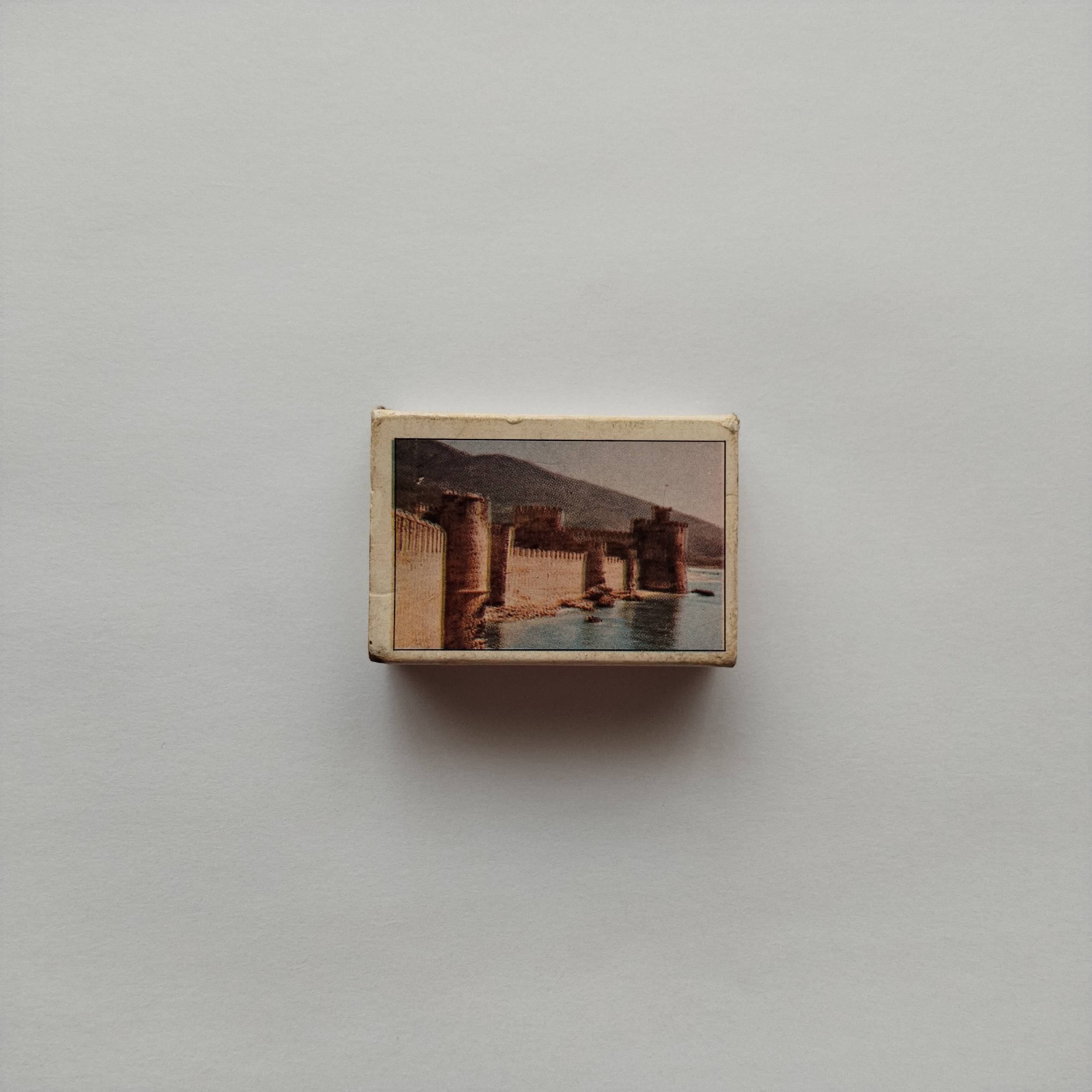 Coastal Fortress Seascape Vintage