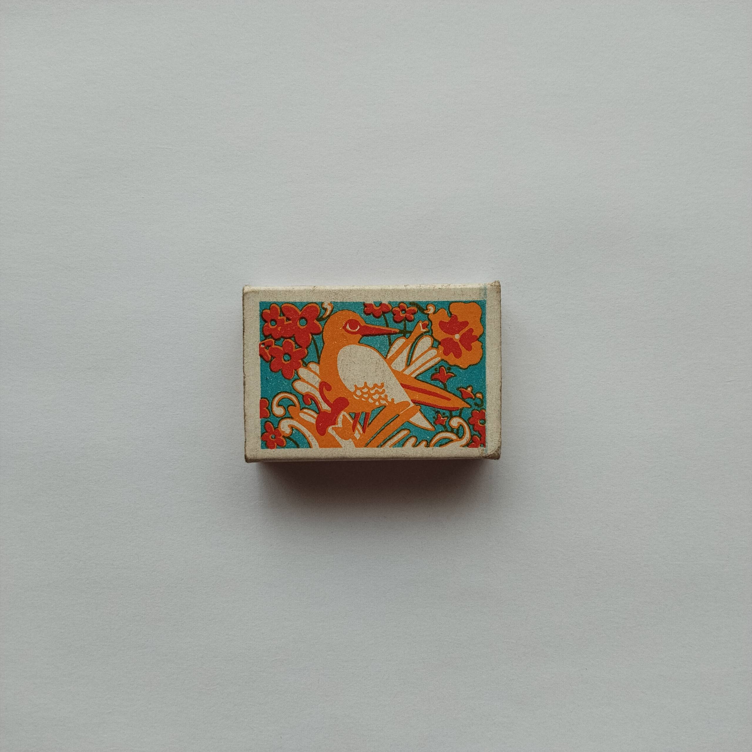 Türkay Bird Floral Pattern Vintage