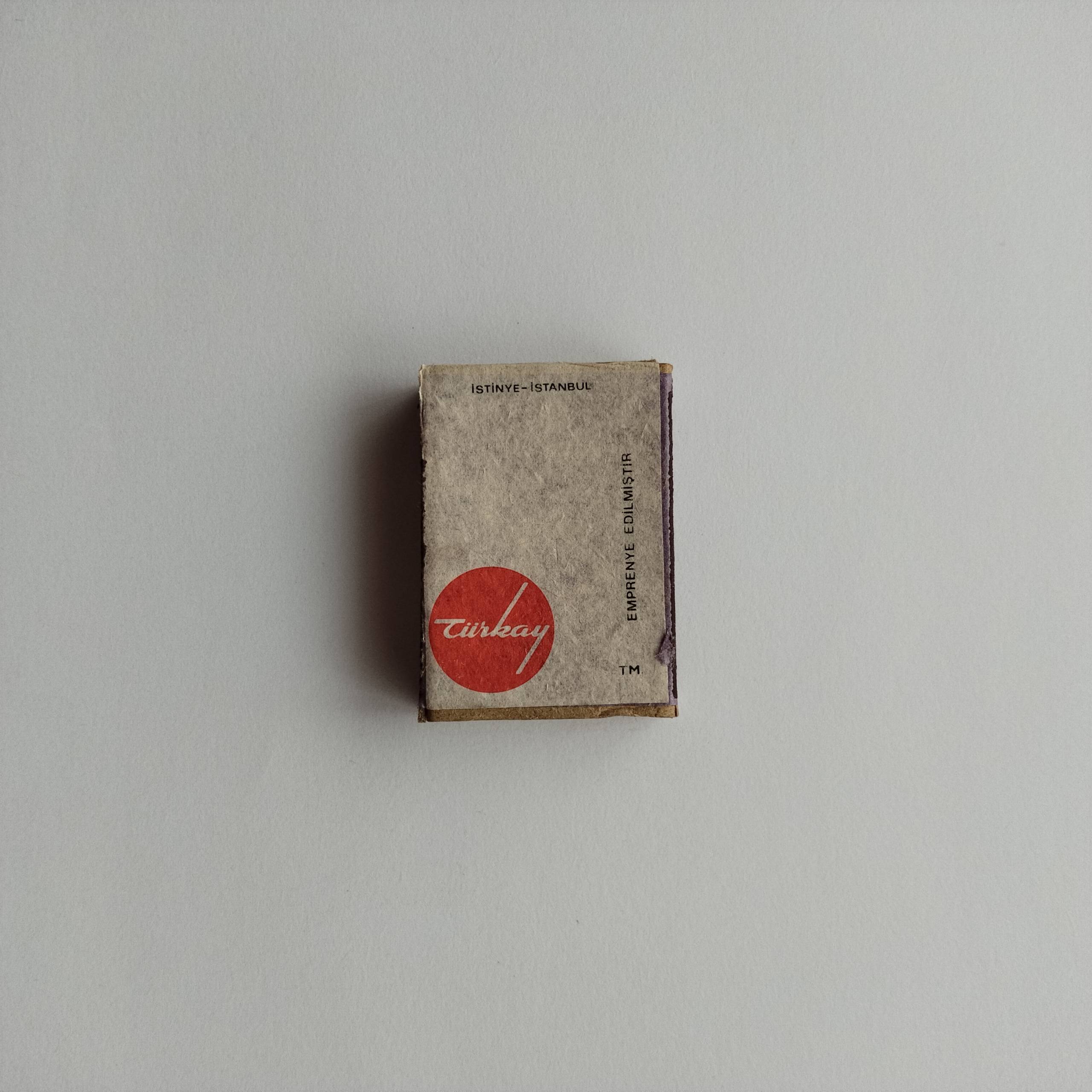 Türkay Minimal Grey Red Logo