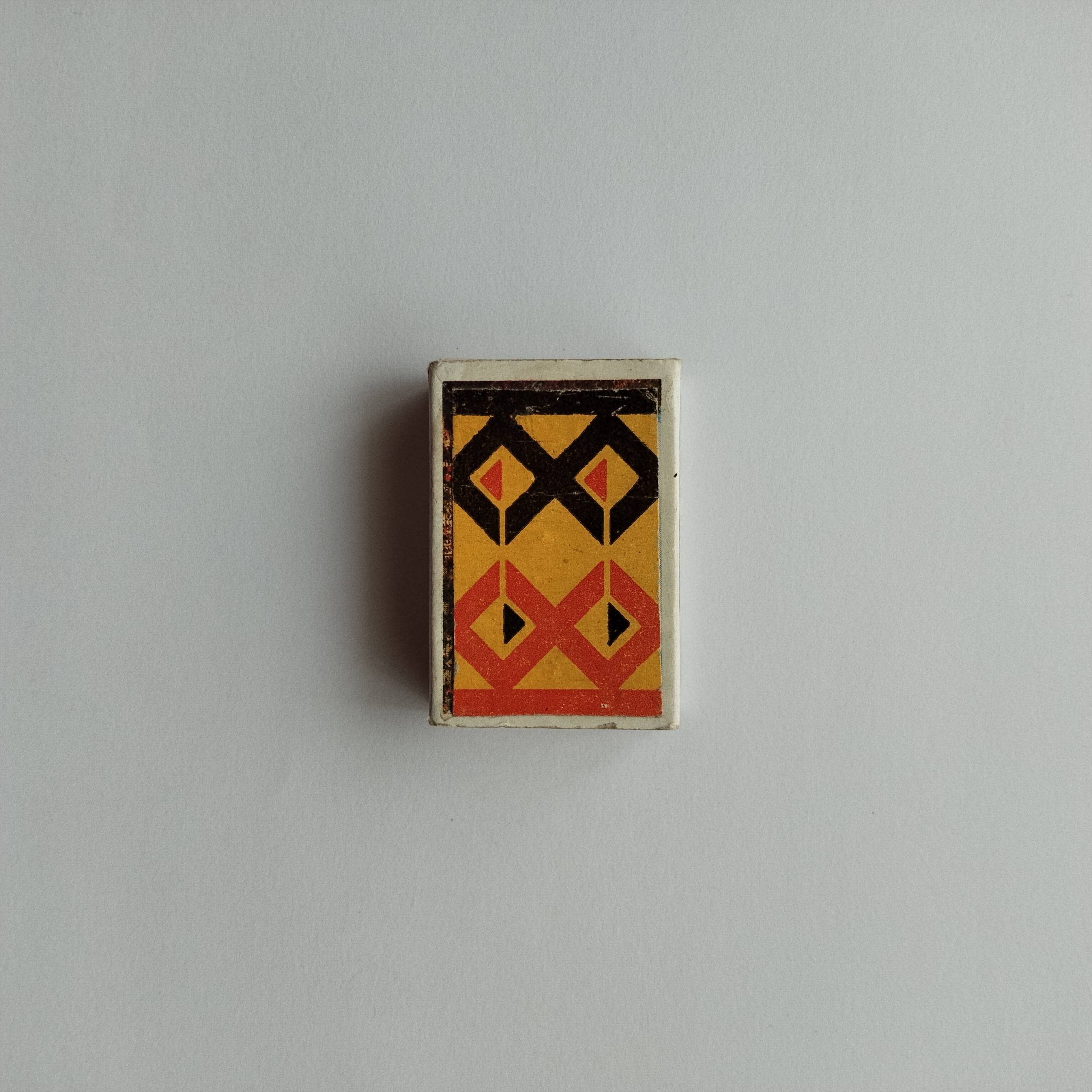 Anadolu Kilim Yellow Black Geometric